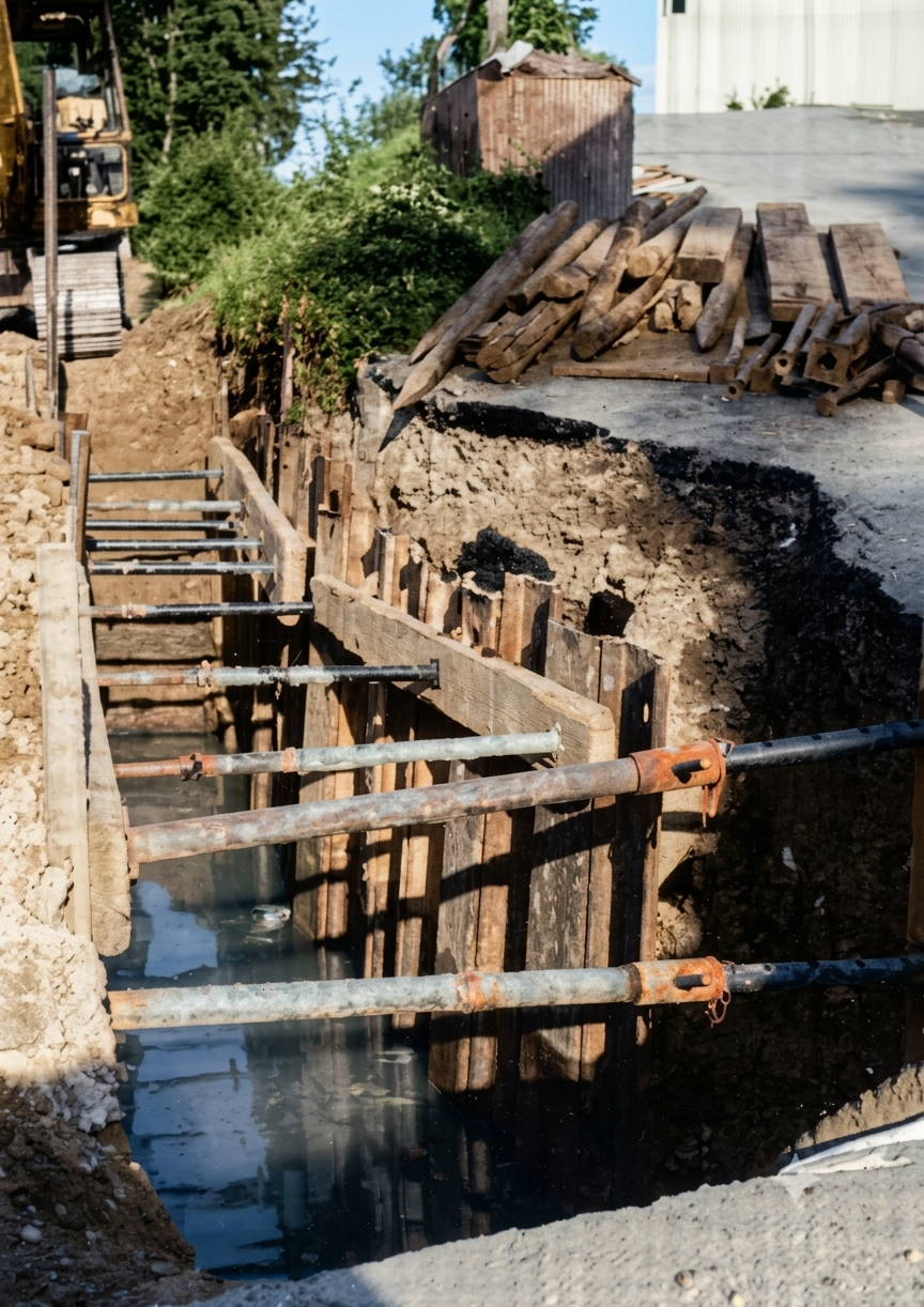 Rohrgraben Biberberg (Farbe)